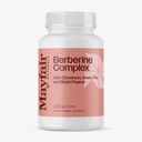 Berberine Complex Supplement, with Cinnamon, Green Tea, and Black Pepper 90 Capsules
