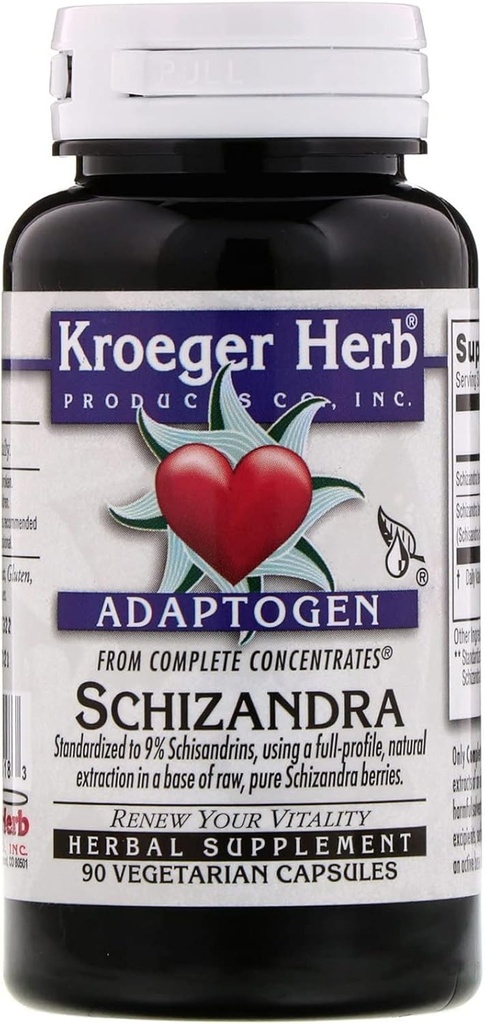 Kroeger Herb Schizandra Complete 90 Cap