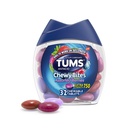 TUMS Chewy Bites Antacid Tablets for Chewable Heartburn & Acid Indigestion Relief, Assorted Berries, 32 Count