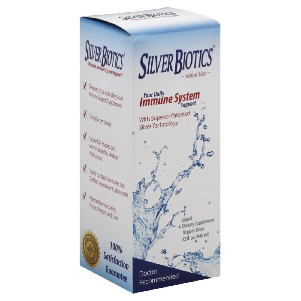 American Biotech Labs Silver Biotics Value Sz 32 Fz