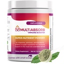 MultiAbsorb~Immune Booster, Multi-Nutrient Powder for Optimal Health & Immune Support, Vitamins, Minerals, Antioxidants, Eye Health, No Fillers, Natural, Non-GMO, 30 Servings (Unflavored)