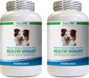 All Natural Bladder Control Supplement for Dogs - Dog Natural Urinary Health Complex - Full Bladder Health and Control - UTI Solution - Dog Urinary Care - 2 Bottles (180 Tabs)