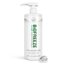 Biofreeze Professional Gel Pain Relief for Knee, Neck, Hip, Joint, Shoulder, & Simple Backache, Arthritis Pain Reliever, Sore Muscle Relief, Colorless Menthol Gel 32 Fl Oz