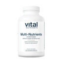 Vital Nutrients Multi-Nutrients 3-Vegetarian Multivitamin-Citrate/Malate Formula-Without Copper or Iron- Multi Vitamin, Mineral, & Antioxidant Supplement- Gluten, Dairy, Soy Free-Non-GMO-180 Capsules