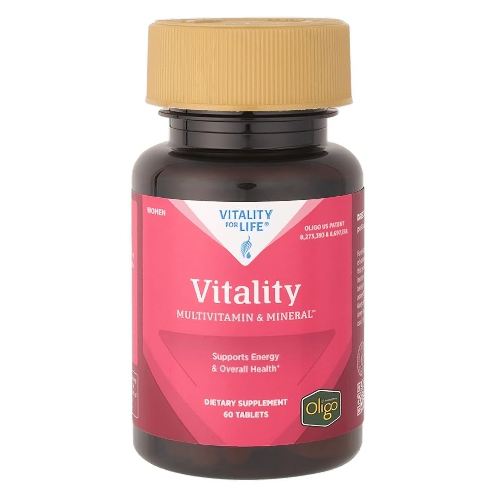 Melaleuca Multivitamin & Mineral Supplement for Women, Powered by Oligo (60 Tablets) — Supports Energy & Overall Health / Organically Bound for Maximum Absorption and Antioxidant Protection