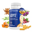 BioMatrix Leaky Gut Repair Supplement w/Glutamine, Quercetin, Cat's Claw, MSM, SIBO, Prebiotic Support, Intestinal Barrier Revive for Men and Women | 60-Day Supply – Leaky Gut-X