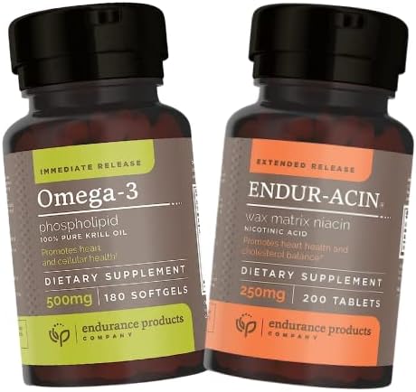 Endur 100% Pure Krill Oil and ENDUR-ACIN 250mg Niacin