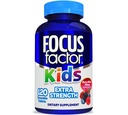 Focus Factor Kids Extra Strength Daily Chewable for Brain Health Support, 120 Count – Vitamins - Quality Formula – Gluten & Dairy Free Supplements for Children – No Artificial Sweetener
