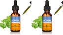 Herb Pharm Certified Organic Cilantro Extract for Cleansing and Detoxification Support - 1 Ounce (Pack of 2)