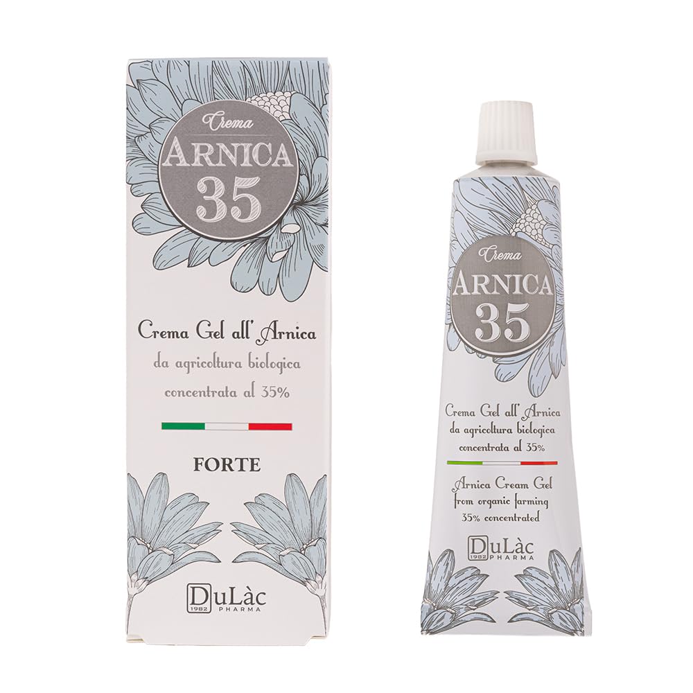 Dulàc – Arnica Cream 1.7 Fl Oz with Organic Arnica Montana Extracts Natural Soothing & Skin Care Cream