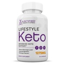 Justified Laboratories Lifestyle Keto - 60 Capsules - Ketogenic Support from Apple Cider Vinegar, Green Tea Leaf, Vitamin C, Vitamin D3 & Extra Virgin Olive Oil - 30 Servings
