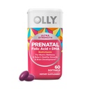 OLLY Ultra Strength Prenatal Multivitamin Softgels, Supports Mom's Wellness & Baby's Healthy Growth and Brain Development,* Folic Acid, DHA, Iron, Vitamins B, C, D & E, 30 Day Supply - 60 Count
