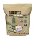 Anthony's Organic Psyllium Husk Powder, 1.5 lb, Gluten Free, Non GMO, Finely Ground, Keto Friendly
