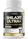 Pure Shilajit Supplement, Sea Moss, Ashwagandha, Rhodiola Rosea, Gingko Biloba, Magnesium, Turmeric, Mineral Capsules – Made in USA - 60 Count