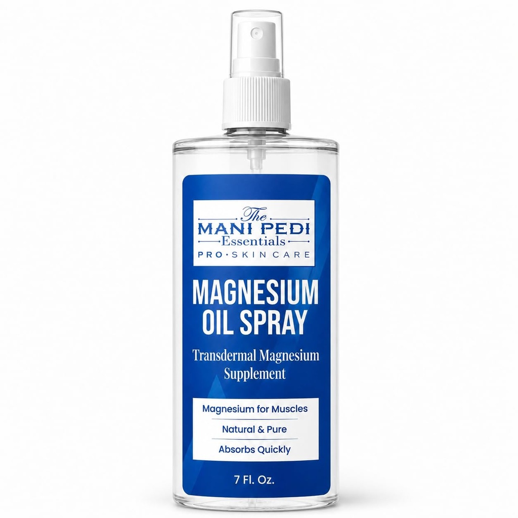 Magnesium Oil Spray. Quick Absorbing Topical Magnesium Supplement. Helps Muscles & Joints, May Promotes Better Sleep – 7 fl. oz