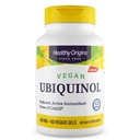 Healthy Origins Vegan Ubiquinol (Active Form of CoQ10), 100 mg - Kaneka Ubiquinol Supplements for Heart Health & Antioxidant Support - Gluten-Free & Non-GMO Supplement - 60 Veggie Gels