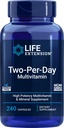 Life Extension Two-Per-Day Multivitamin, Vitamins B, C, D, zinc, Packed with Over 25 Vitamins, Minerals & extracts, Two-Month Supply, Non-GMO, Gluten-Free, 240 Capsules