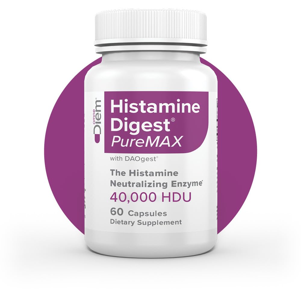 Omne Diem Histamine Digest PureMAX with DAO 60 Capsules 2 Pack