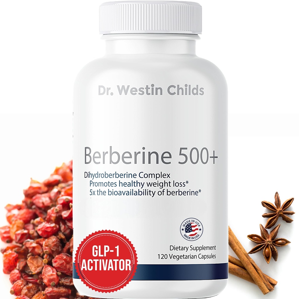 Dr. Westin Childs Dihydroberberine Supplement 200 mg for Women & Men, Cardiovascular, Gut, Thyroid, & Immune Support with Alpha Lipoic Acid - May be 5X More Effective Than Berberine HCL | 60 Ct