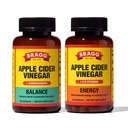 Bragg Balance Apple Cider Vinegar Capsules with Ashwagandha Energy Apple Cider Vinegar Capsules with B Vitamins