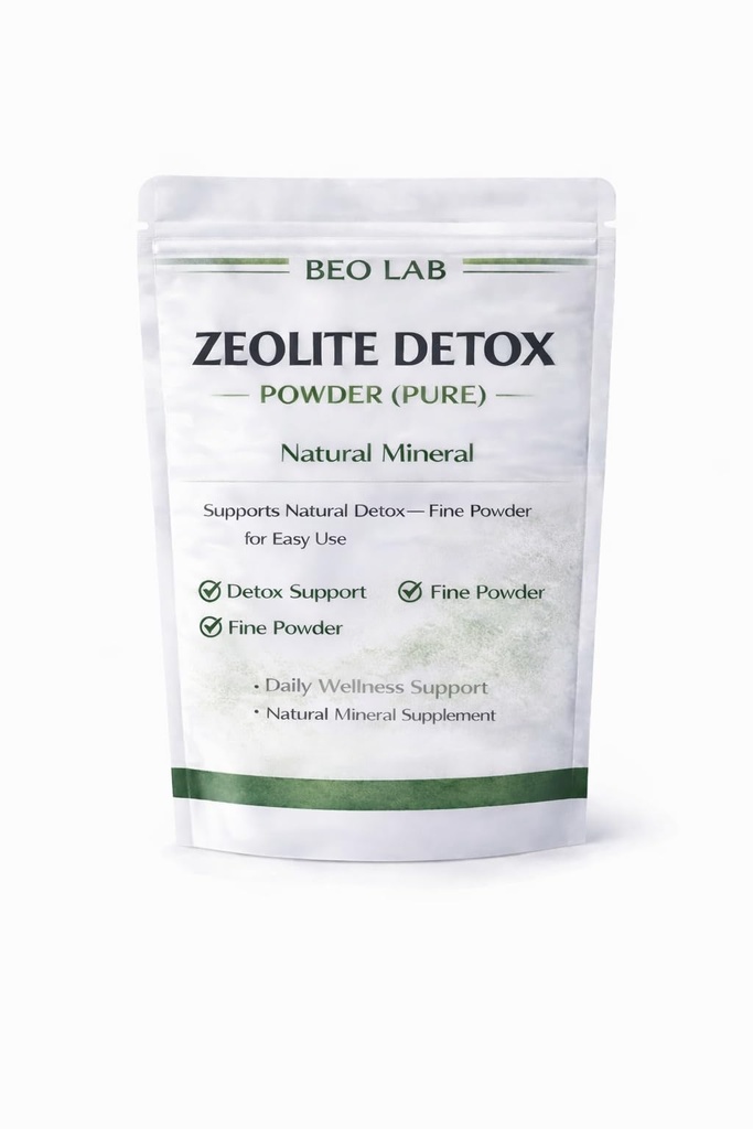 Zeolite Detox Cleanse, Pure Zeolite Clinoptilolite Powder – 10 Oz Pure Micronized Mineral Supplement 300 Servings (10 OZ) 300 g