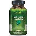 Irwin Naturals Milk Thistle Liver Detox - 60 Liquid Soft-Gels, Supports Liver Health with Dandelion, Artichoke, Turmeric & Green Beet Root - 30 Total Servings