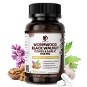 Lukaree 16-in-1 Wormwood Black Walnut Clove Cleanse for Humans – Natural Gut Detox & Digestive Health with Pumpkin Seeds Garlic Oregano Turmeric, Liposomal Tech 98% Absorption, Vegan Capsules 1150mg