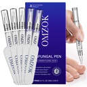 Toenail Fungus Pen - Toenail Fungus Treatment Extra Strength - 25% Undecylenic Acid with Tea Tree, Jojoba - Fungal Nail Repair Kit for Damaged, Discolored, Ingrown Nails 5 Pack