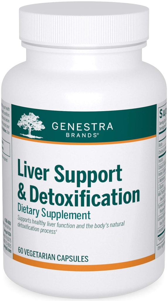 Genestra Brands Liver Support & Detoxification | Supports Healthy Liver Function and Detoxification | 60 Capsules