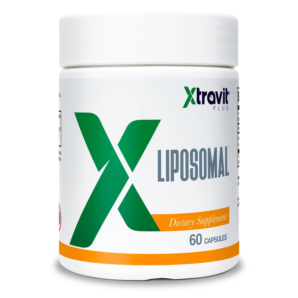 Liposomal Supplement - Vitamin C Immune & Anti Aging Support Supplements - Natural Pure Way-C Vitamins for Men & Women - Non-GMO, Gluten & Sugar-Free, No Fillers, 1000mg, 60 Capsules