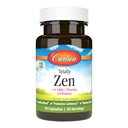 Carlson - Totally Zen, GABA, L-Theanine & B Vitamins, Healthy Mood, Promotes Calmness & Mental Clarity, 30 Capsules