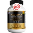 NST-Max Brain Booster | Nootropic Brain Supplements for Memory and Focus | Premium Natural Energy Supplement, Vitamins B6 & B12 | 60 Capsules