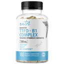 Nutri TTFD Thiamine B1 Supplement - 100mg 180 Servings - Thiamine TTFD Supplement - With 6mg Magnesium - No Toxic Fillers - TTFD Thiamine Tetrahydrofurfuryl Disulfide - Third Party Lab Tested