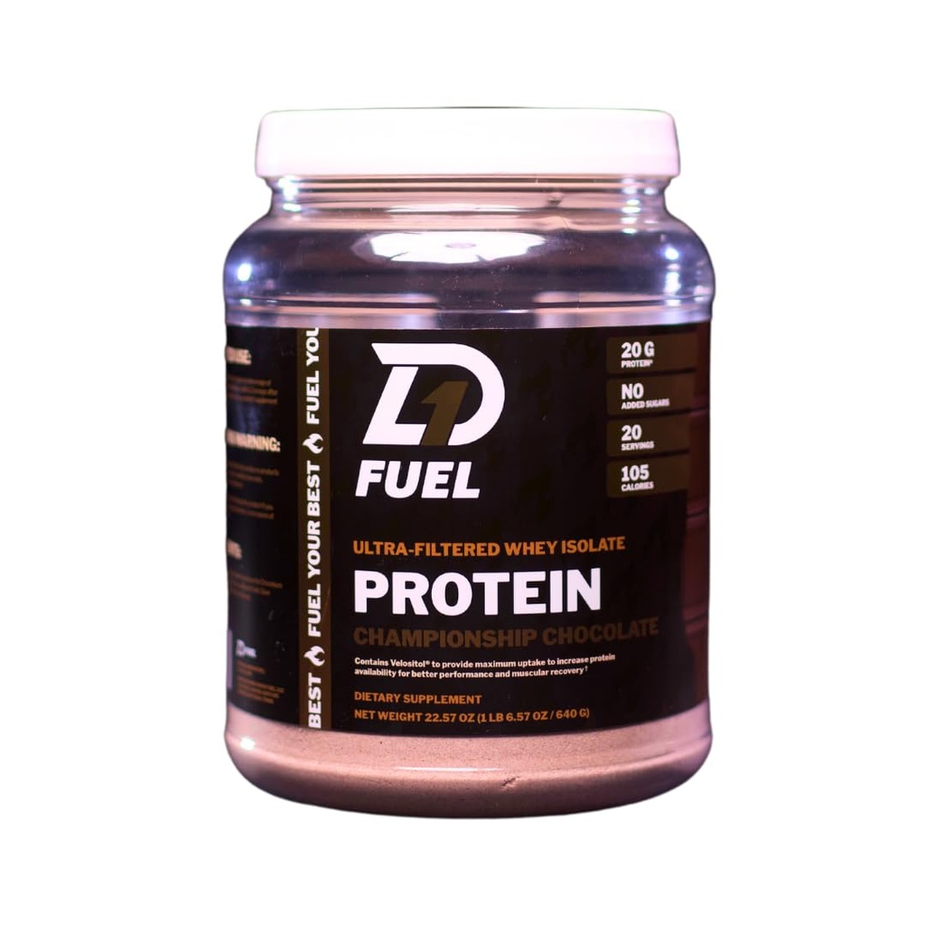 Grass Fed Whey Isolate Protein Powder - Championship Chocolate - 20g Protein - No Artificial Ingredients - Clean Muscle Recovery, & Growth