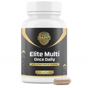 Elite Multi Men’s Multivitamin Once Daily Formula with Lutein, CoQ10 & Lycopene for Energy, Immune & Heart Support, Men's Health, 60 Vegetarian Capsules