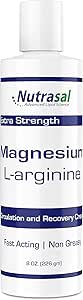 Nutrasal Magnesium L-Arginine Cream - 8oz