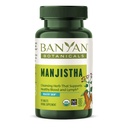 Banyan Botanicals Organic Manjistha – Natural Skin Support & Lymphatic Drainage Supplement – Red Root Blood Cleanse for Clear Complexion – 90 Tablets – USDA Organic, Fair Trade