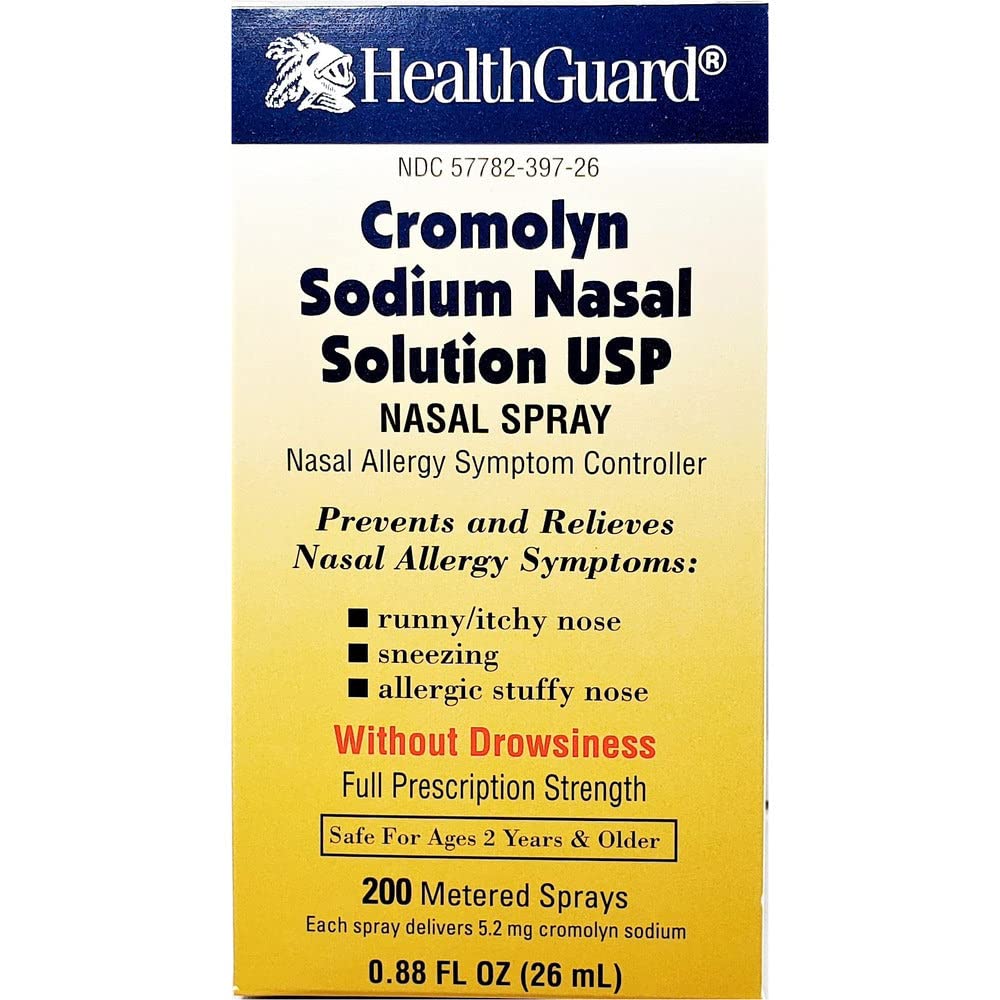 Healthguard Cromolyn Sodium Nasal Solution - .88 oz, Pack of 2