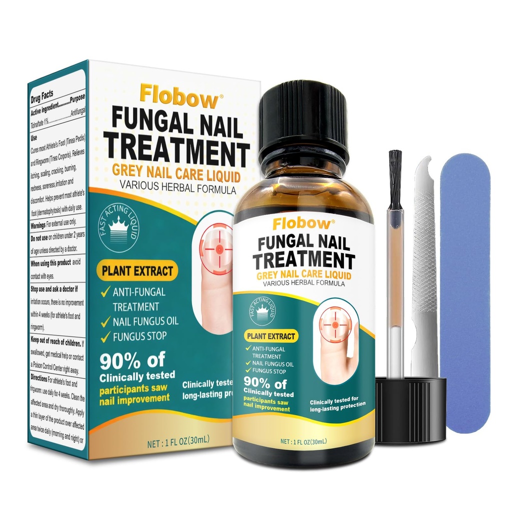 Flobow Toe Nail Fungus Treatments - Toenail Fungus Treatment Extra Strength, Nail Fungus Treatment, Toenail Fungus Treatment, Nail Fungus Treatment Extra Strength (A)