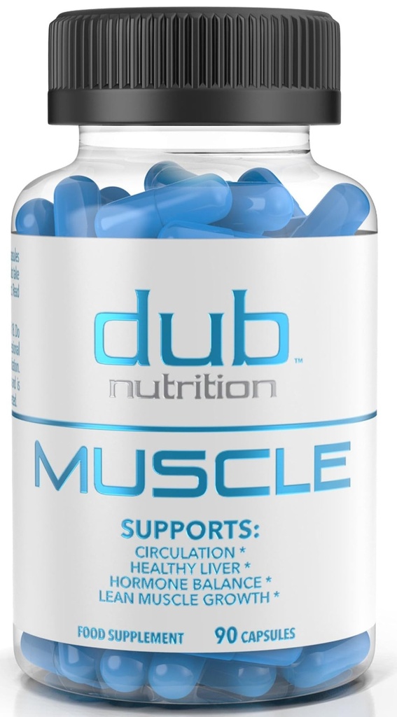 Muscle Supplement - Milk Thistle, Beta Alanine, Acai, Vitamins B6 and C - Supports Recovery, Strength and Wellness - 90 Capsules