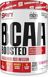 SAN BCAA Boosted Fruit Punch - Premium Branched-Chain Amino Acids for Muscle Recovery and Energy