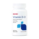 GNC Vitamin D3 50mcg Supplement, Supports Teeth and Bone Health, 180 Servings