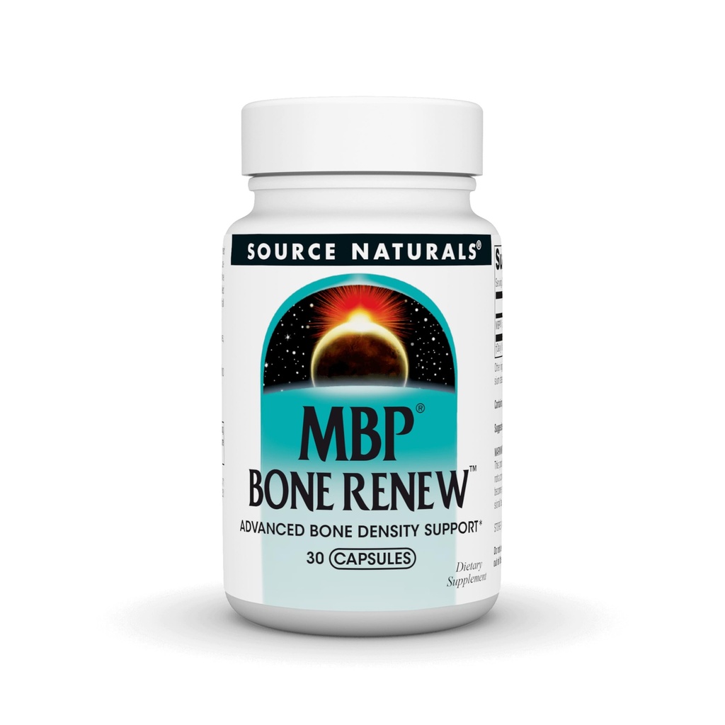 Source Naturals, MBP Bone Renew - 30 Capsules | Advanced Bone Density Support