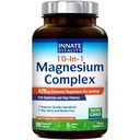 Innate Vitality 10-in-1 Magnesium Complex 960mg, 420mg Elemental Mag per Serving, with Magnesium Glycinate, Citrate, Malate, and More, Sleep, Digestion, Energy Support, 90 Vegan Caps