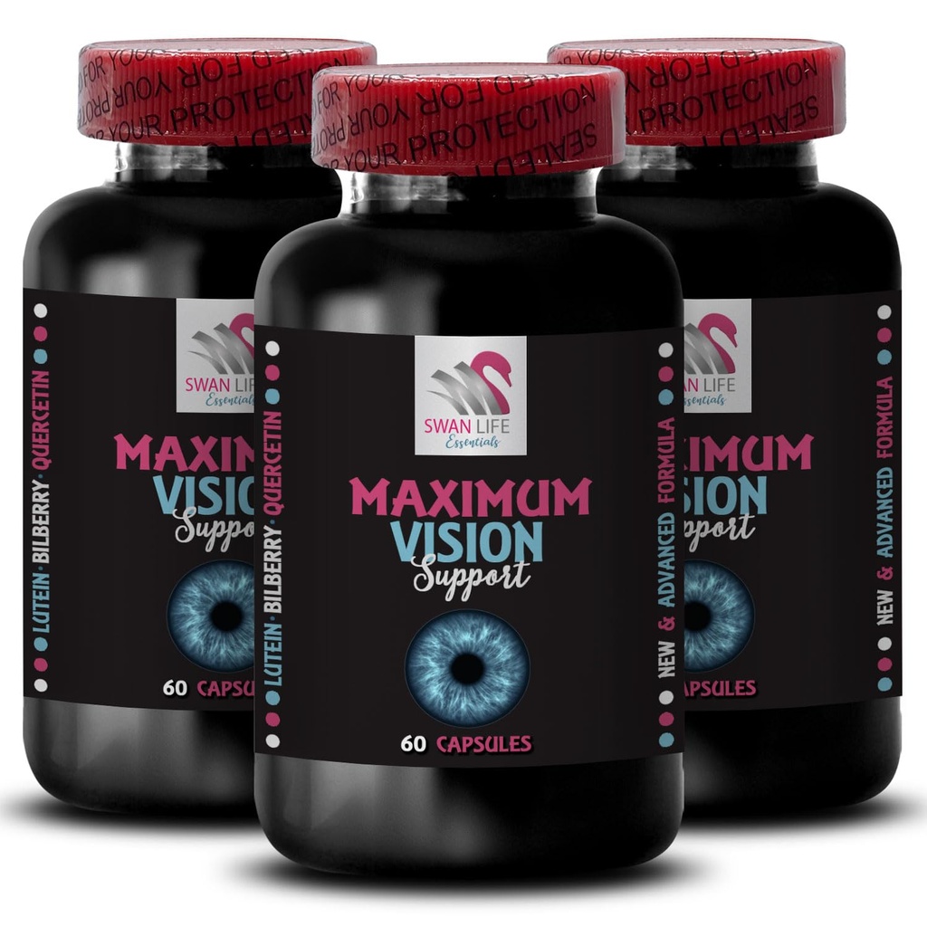 Bright perspective - EYE VISION SUPPLEMENT - Sharp focus, Eye strength, Visual enhancement, Focused view, Vivid vision, Eye clarity booster, Clear lens, Detail booster, Visual aid 3 Bottle 180 Caps