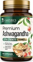 Ashwagandha Supplements - Premium Ashwagandha Capsule for Women & Men, Natural Antioxidant Support Ashwa Root Extract, Extra Strength Calm Support with Black Pepper, Vegan - USA Bottled - 60 Capsules