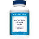 The Vitamin Shoppe Magnesium Citrate 200 mg Tablets, Highly Absorbable Magnesium Mineral for Energy Production, Digestive Regularity & Muscle Support for Men & Women, Gluten Free, 300 Tablets
