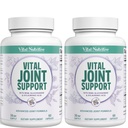 VITAL NUTRITIVE Joint Support Supplement for Men and Women – Glucosamine, MSM, Hyaluronic Acid, and Turmeric – Supports Joint Health