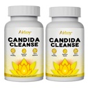 Airboy Candi Support,Gut Colon Cleanse Detox for Women & Men,Candi Support with Oregano Leaf, Caprylic Acid，Wormwood, Black Walnut-60 Counts x 2 Pack