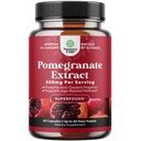 Advanced Pomegranate Extract Capsules - Powerful Antioxidant & Healthy Heart Support - Easy To Swallow Pomegranate Supplement - Superfood for Energy & Gut Health Support - Third Party Tested - 60 Ct